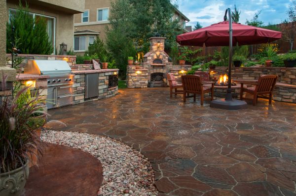 Stone Patio Construction in Brandon